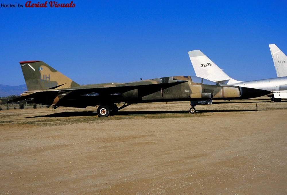 Aerial Visuals - Airframe Dossier - General Dynamics F-111E, s/n 68 ...