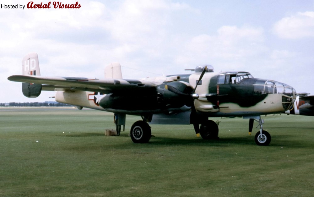 Aerial Visuals - Airframe Dossier - North American B-25J Mitchell, S/n ...