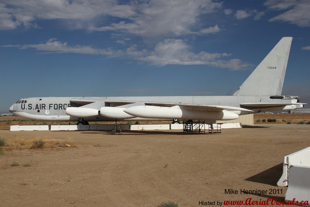 Aerial Visuals - Airframe Dossier - Boeing B-52F-105-BO Stratofortress ...