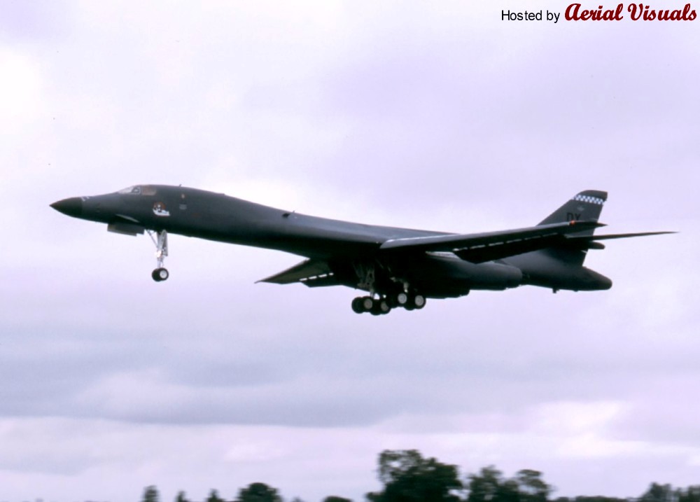 Aerial Visuals - Airframe Dossier - Rockwell B-1B-V Lancer, S/n 86-0132 ...