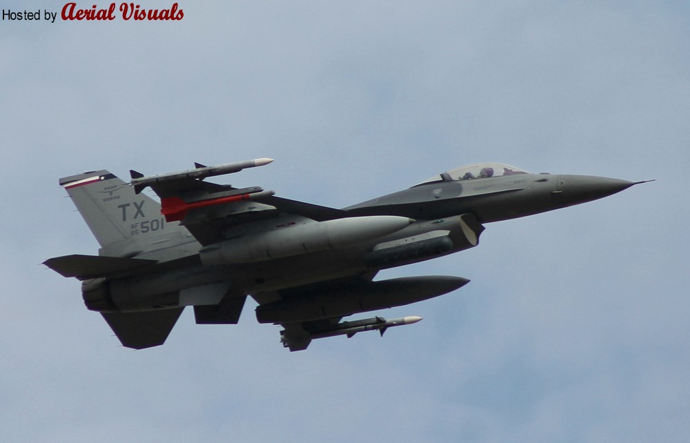 Aerial Visuals - Airframe Dossier - General Dynamics F-16C Block 30B ...