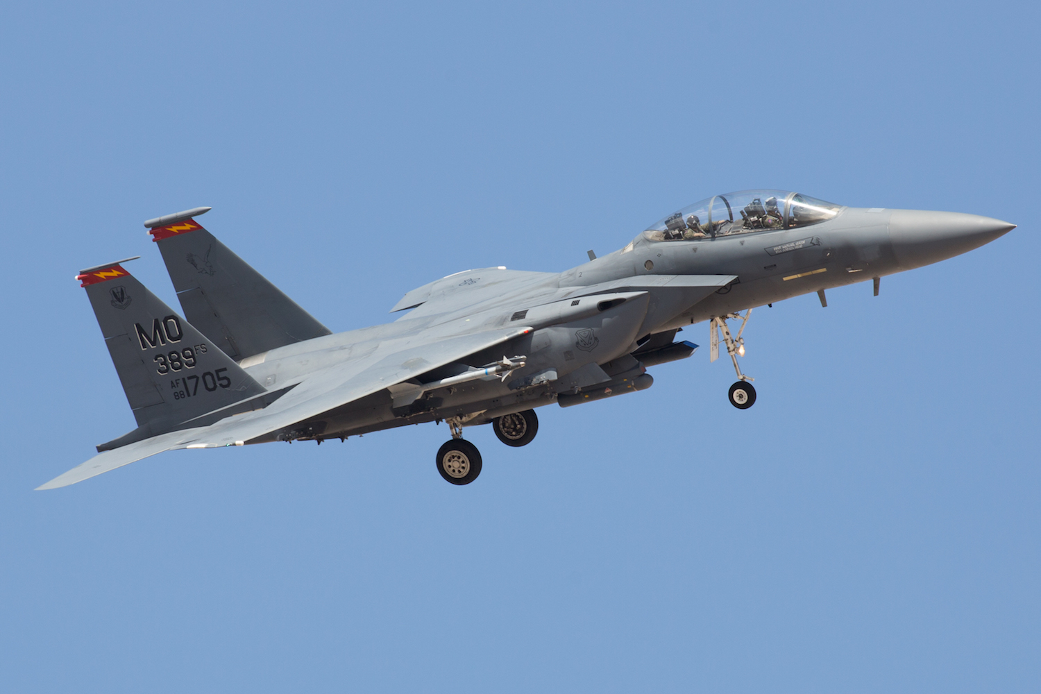 Aerial Visuals - Airframe Dossier - McDonnell Douglas F-15E-46-MC ...