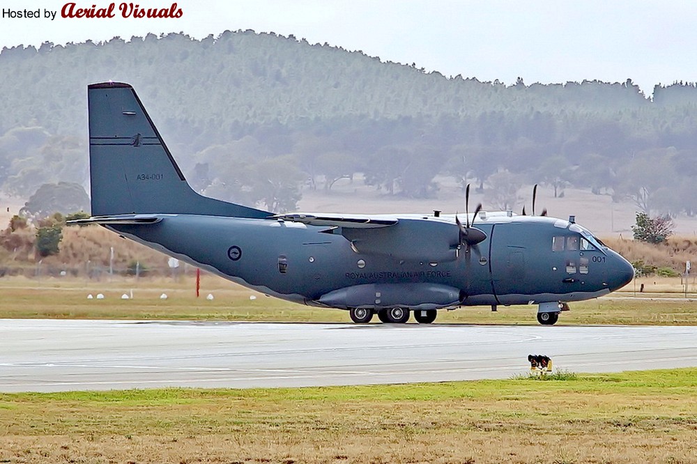 Aerial Visuals - Airframe Dossier - Aeritalia C-27J Spartan, s/n A34 ...