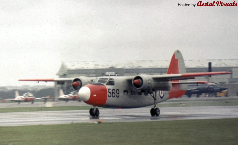 Aerial Visuals - Airframe Dossier - Percival Sea Prince T.1, s/n WF118 ...