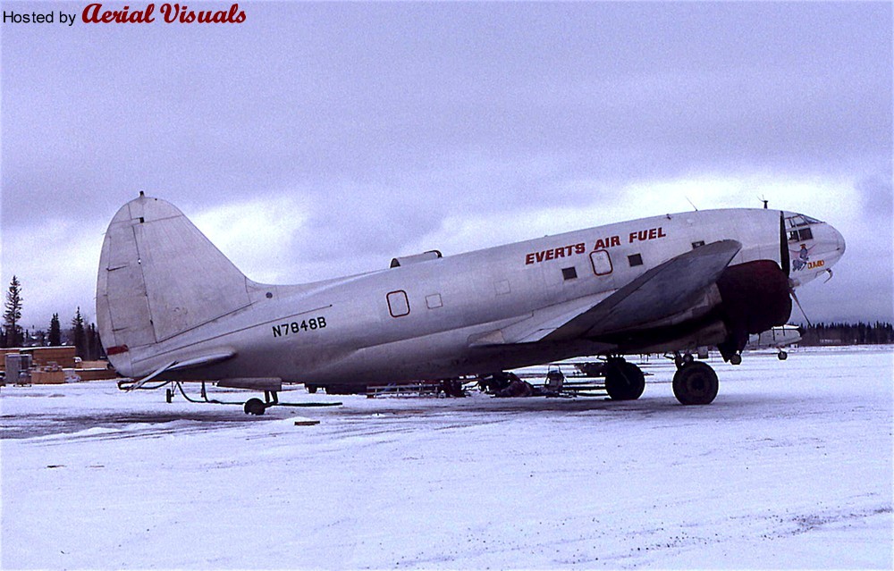 Aircraft Photo of N7848B, Riddle C-46R Commando Super 46C, Everts Air  Cargo