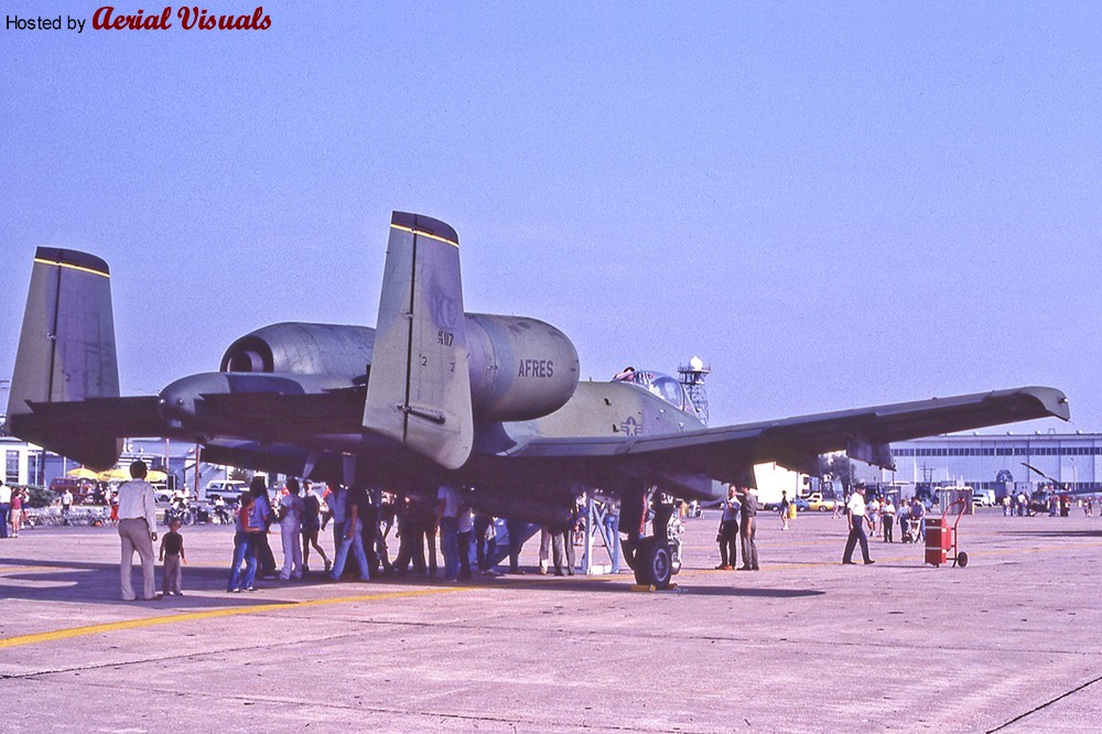 Aerial Visuals - Airframe Dossier - Fairchild Republic A-10C 