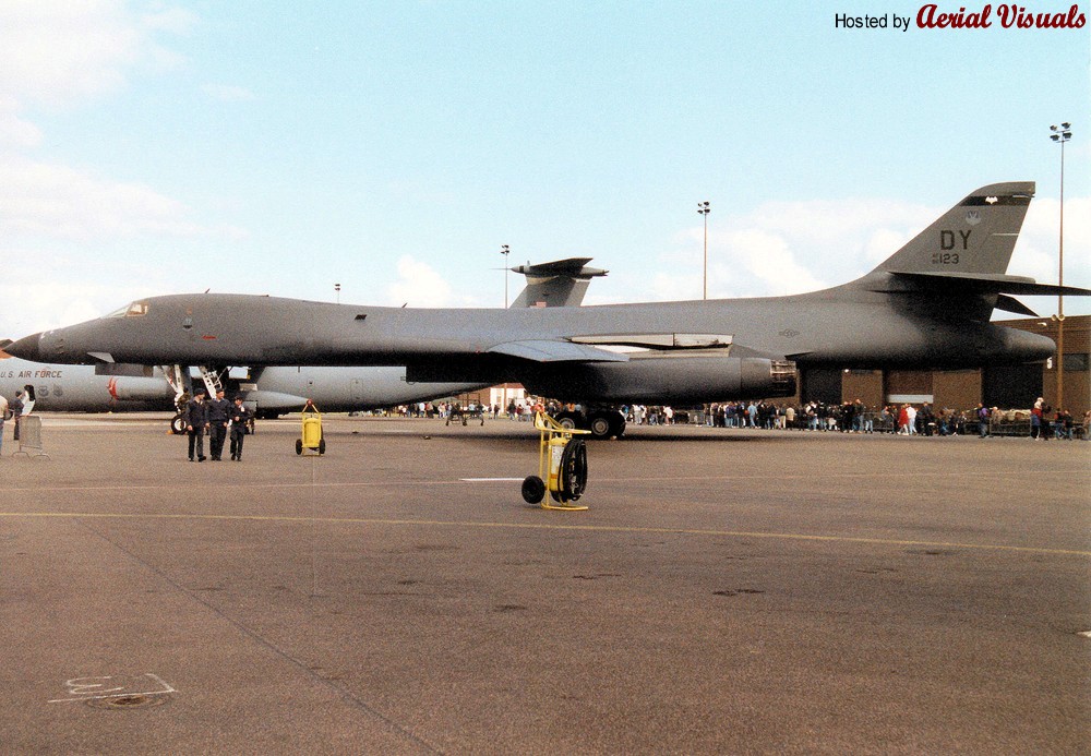 Aerial Visuals - Airframe Dossier - Rockwell B-1B-V Lancer, S/n 86-0123 ...