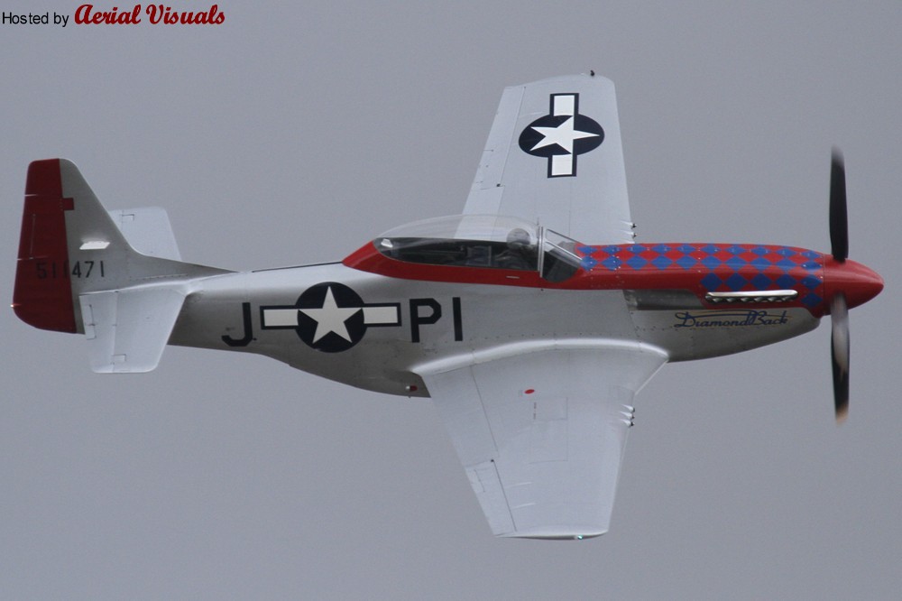 Aerial Visuals - Airframe Dossier - North American Tf-51d Mustang, C R 