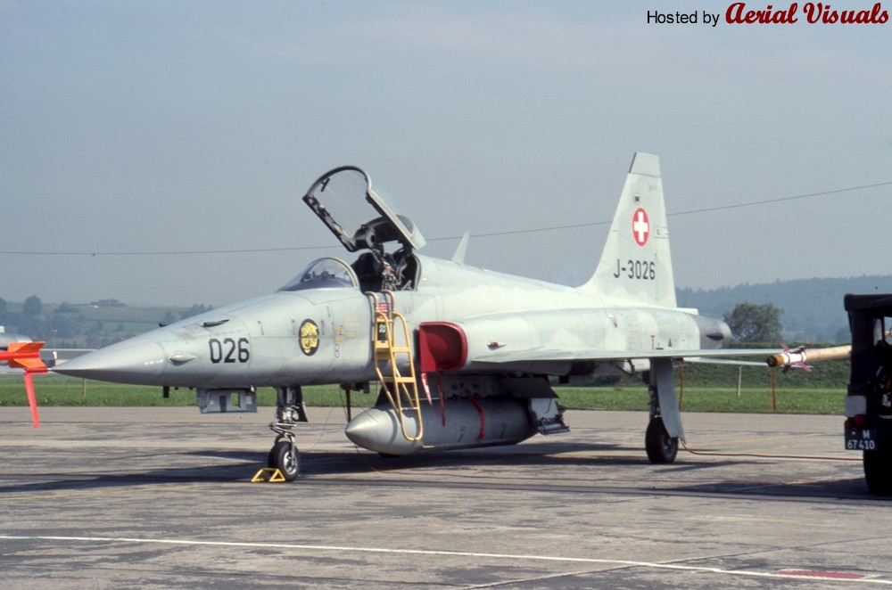 Aerial Visuals - Airframe Dossier - Northrop F-5N Tiger II, s/n 