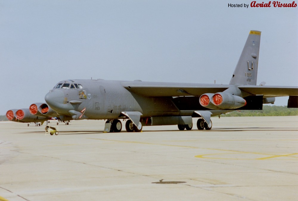 Aerial Visuals - Airframe Dossier - Boeing B-52H-165-BW Stratofortress ...