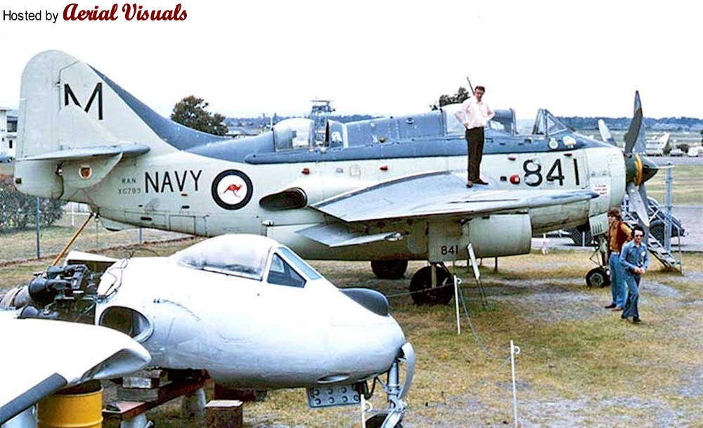 Aerial Visuals - Airframe Dossier - Fairey Gannet AS.1, s/n XG789 RAN ...