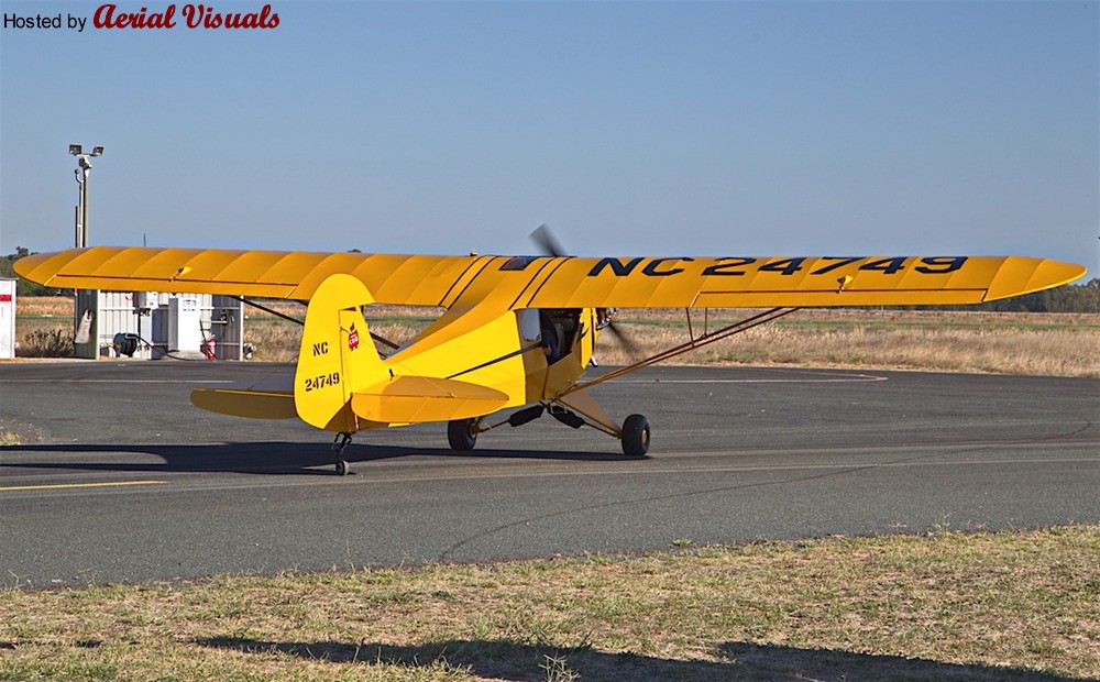 Aerial Visuals - Airframe Dossier - Taylorcraft-Piper J-3C-65, c/n 3416 ...