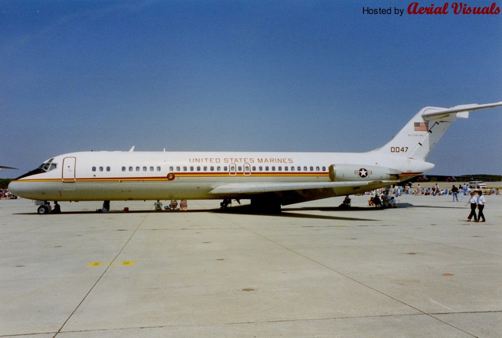 Aerial Visuals - Airframe Dossier - Douglas C-9B, s/n 160047 USMC, c/n 47687