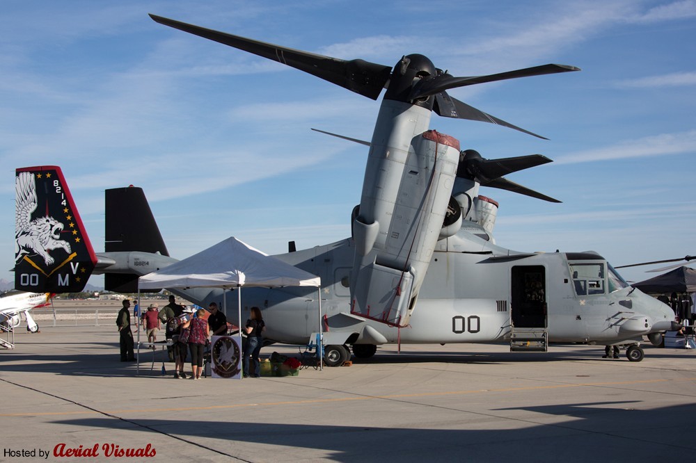 Aerial Visuals - Airframe Dossier - Bell-Boeing MV-22B Osprey, s/n