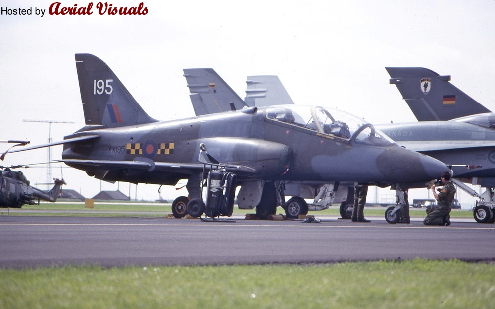 Aerial Visuals - Airframe Dossier - Hawker Siddeley Hawk T.1W, s/n ...