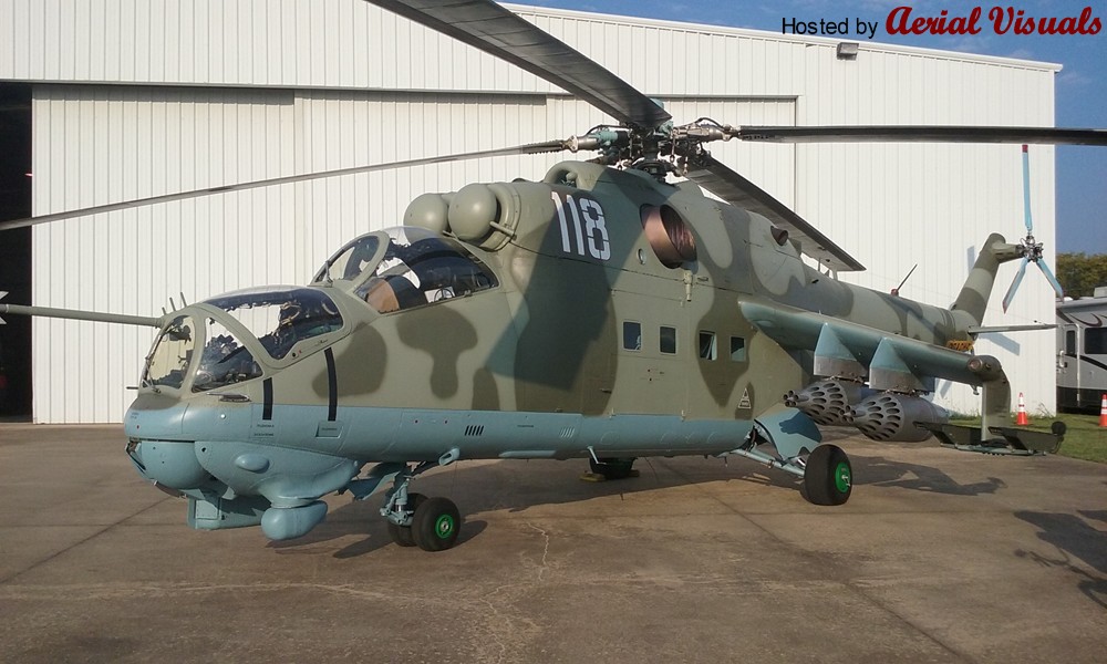 Aerial Visuals - Airframe Dossier - Mil Mi-24D Hind-D (NATO), S/n 118 ...