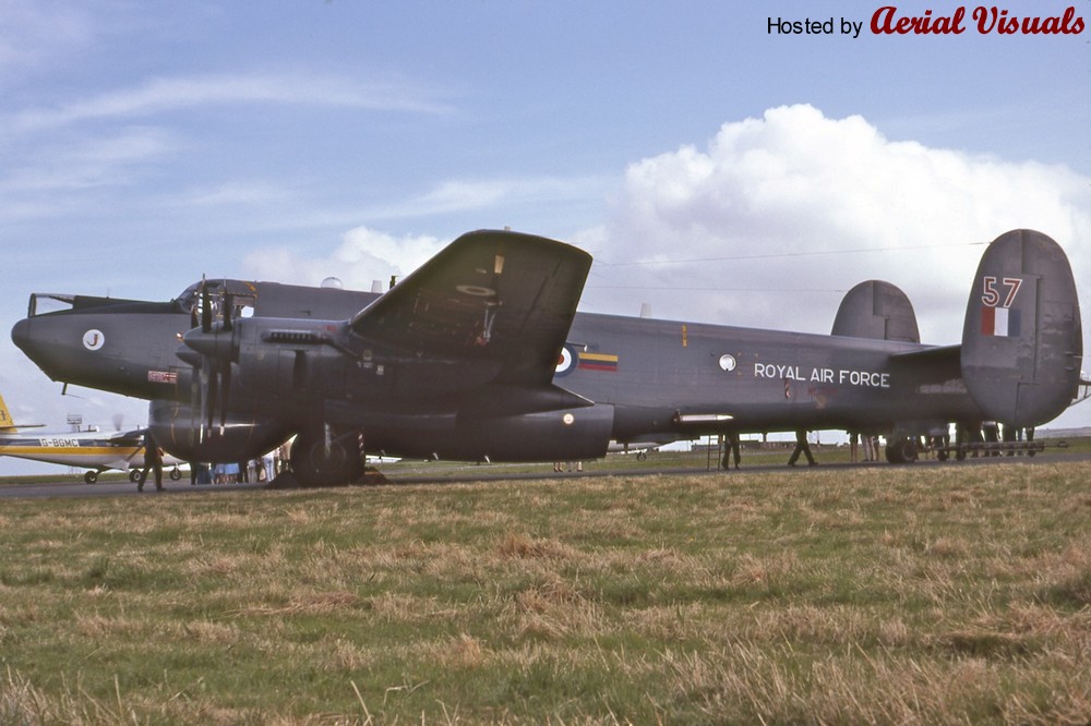 Aerial Visuals - Airframe Dossier - Avro Shackleton AEW.2, S/n WL757 RAF