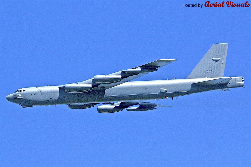 Aerial Visuals - Airframe Dossier - Boeing B-52H-165-BW Stratofortress ...