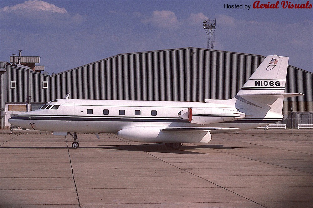 Aerial Visuals - Airframe Dossier - Lockheed Jetstar II, c/n 5217 