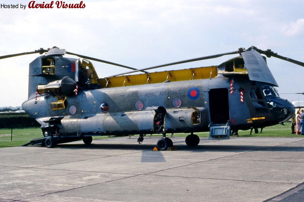 Aerial Visuals - Airframe Dossier - Boeing-Vertol Chinook HC.2, s/n ...