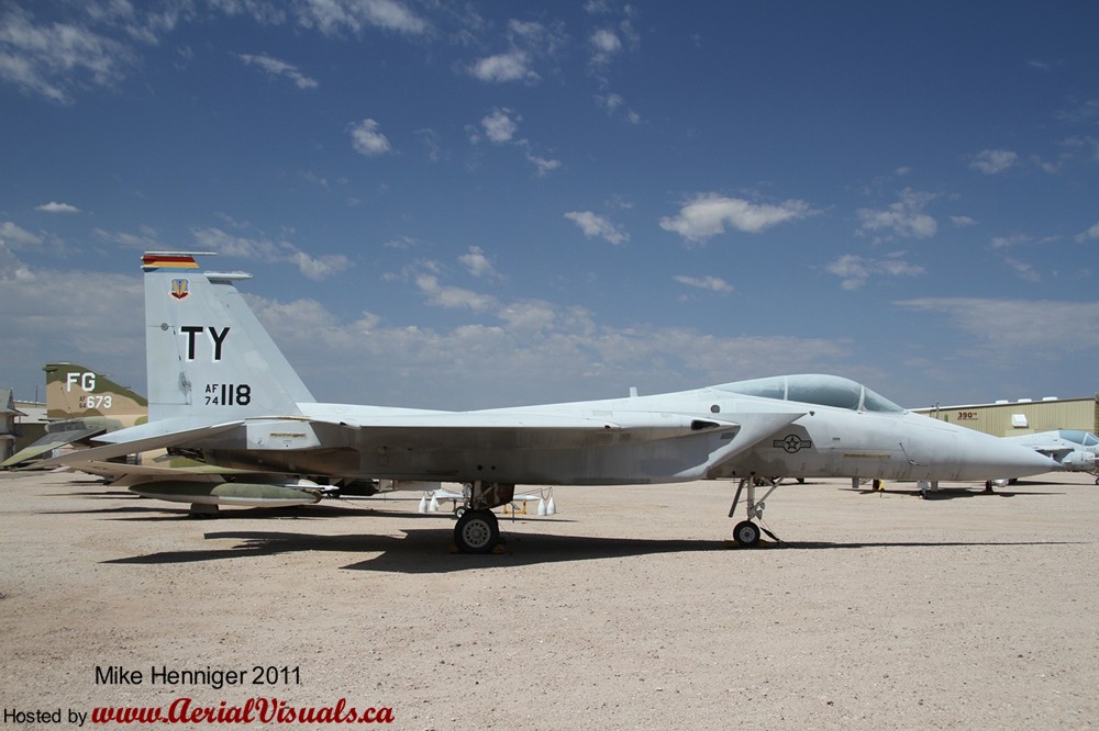 Aerial Visuals - Airframe Dossier - McDonnell Douglas F-15A-12-MC 