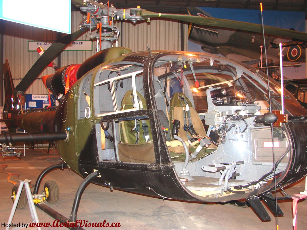 Aerial Visuals - Airframe Dossier - Aerospatiale Gazelle Ah.1, S N 