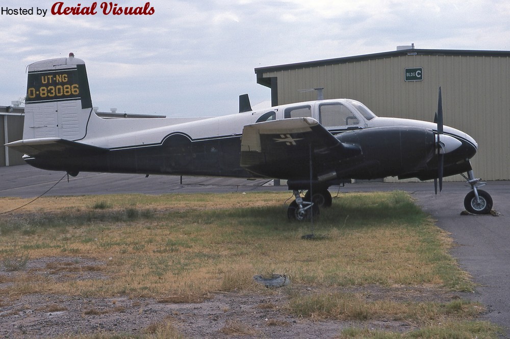 Aerial Visuals - Airframe Dossier - Beech RU-8D Seminole, s/n 58-3086 ...