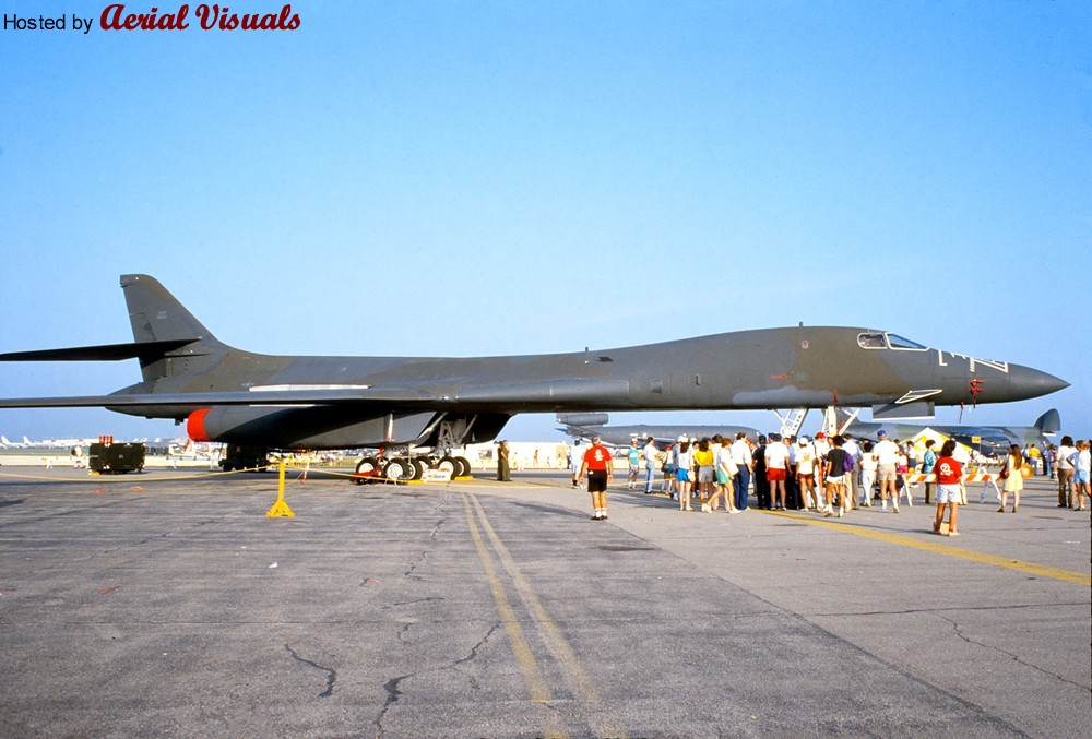 Aerial Visuals - Airframe Dossier - Rockwell B-1B Lancer, s/n 84-0054 ...