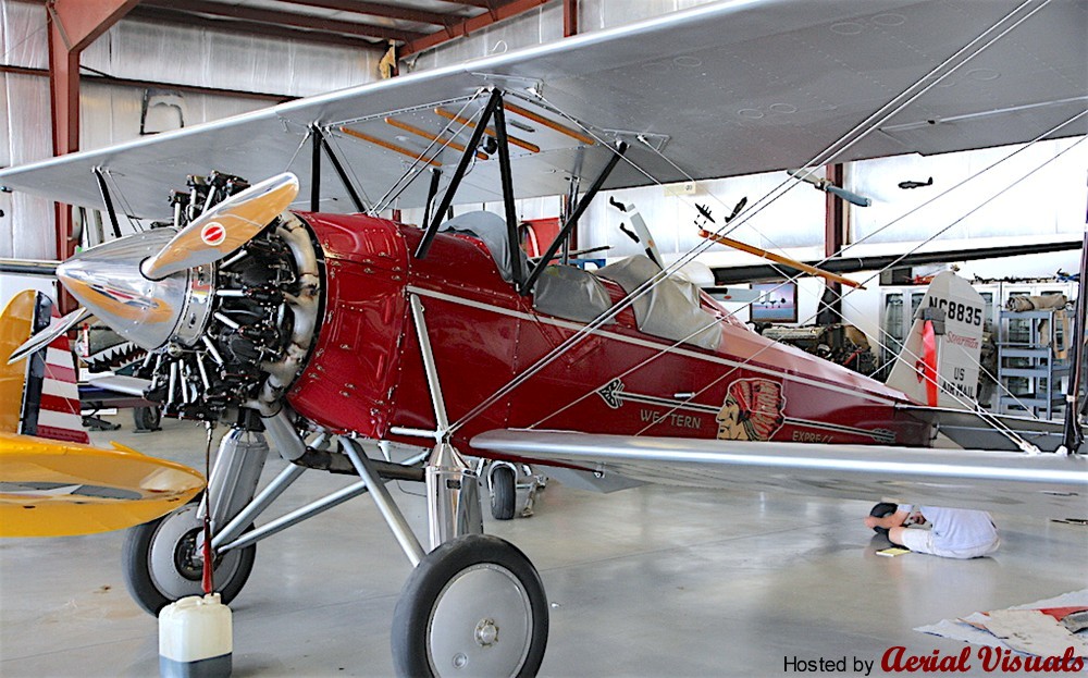 Aerial Visuals Airframe Dossier Stearman C3b C N 241 C R N8835