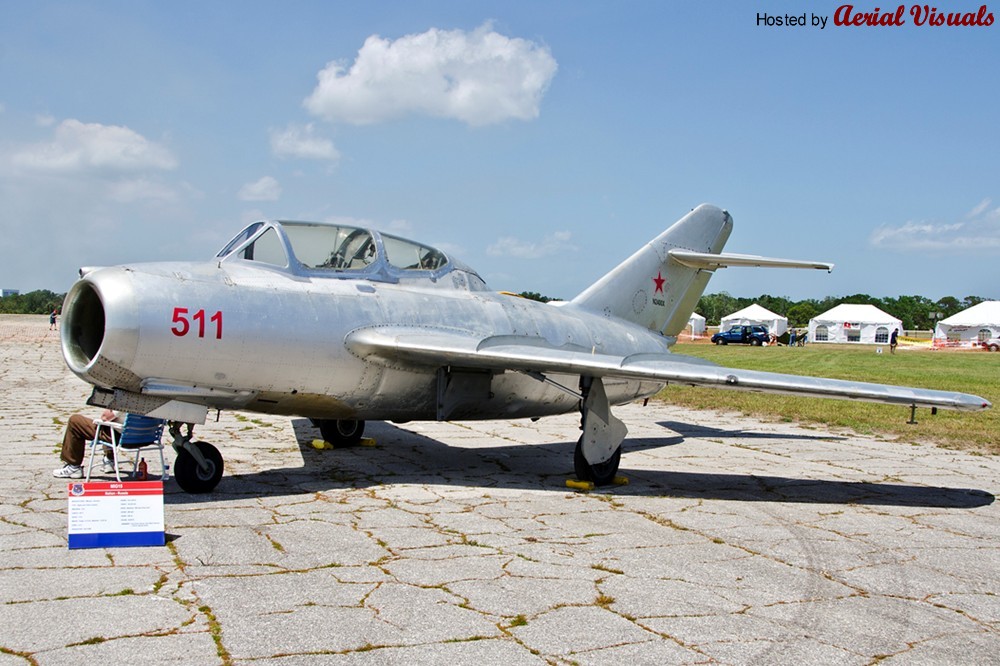 Aerial Visuals - Airframe Dossier - Mikoyan Gurevich SBLim-2, s/n 627 ...