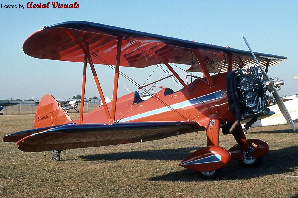 Aerial Visuals - Airframe Dossier - Stearman-Boeing N2S-4 Kaydet, s/n ...