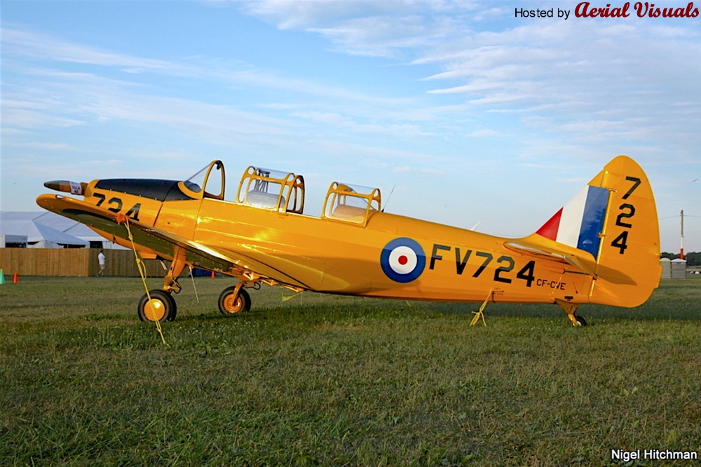 Aerial Visuals - Airframe Dossier - Fairchild-Fleet PT-26A-FE Cornell ...