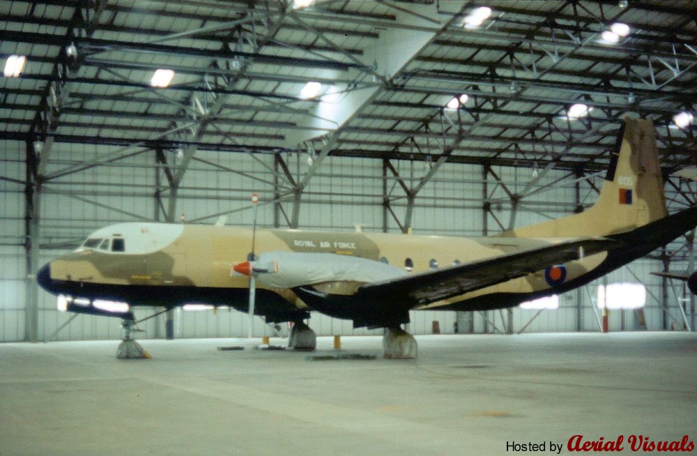 Aerial Visuals - Airframe Dossier - Avro-Hawker Siddeley Andover E