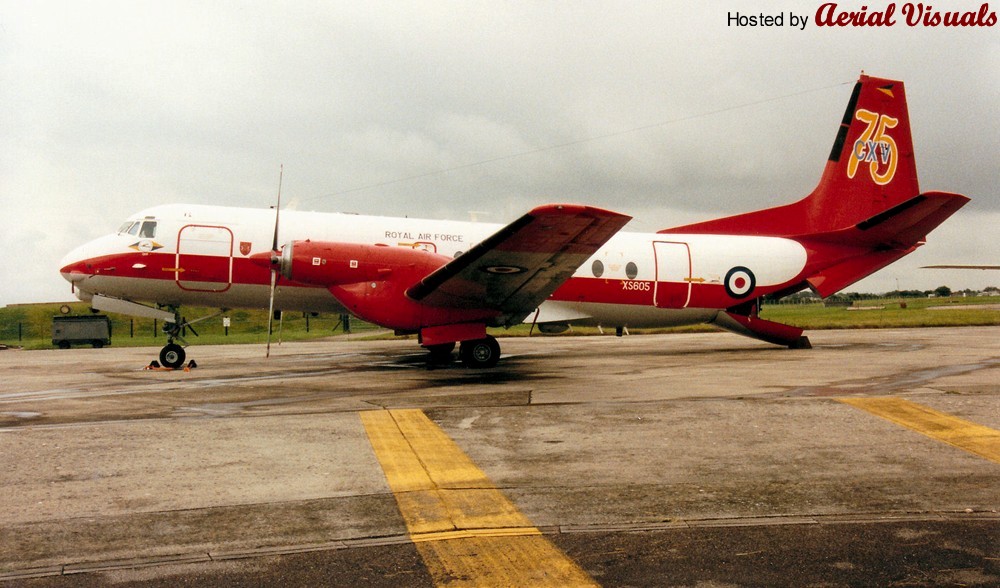 Aerial Visuals - Airframe Dossier - Avro-Hawker Siddeley Andover E