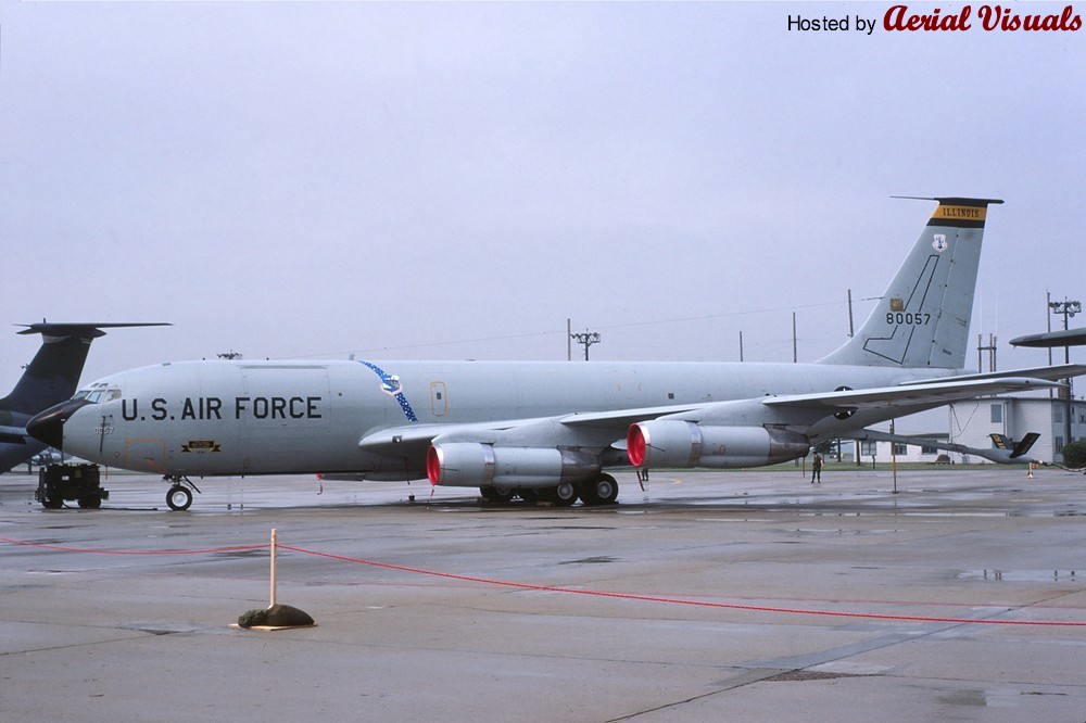 Aerial Visuals - Airframe Dossier - Boeing KC-135R Stratotanker, s/n 58 ...