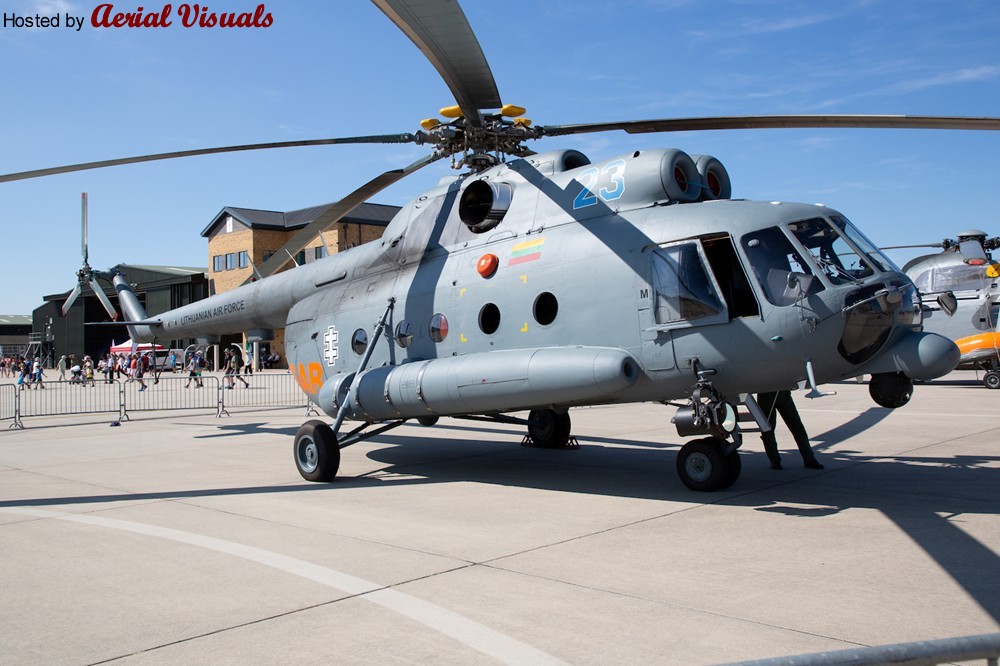 Aerial Visuals - Airframe Dossier - Mil Mi-8T Hip-C (NATO), s/n 23 blue ...