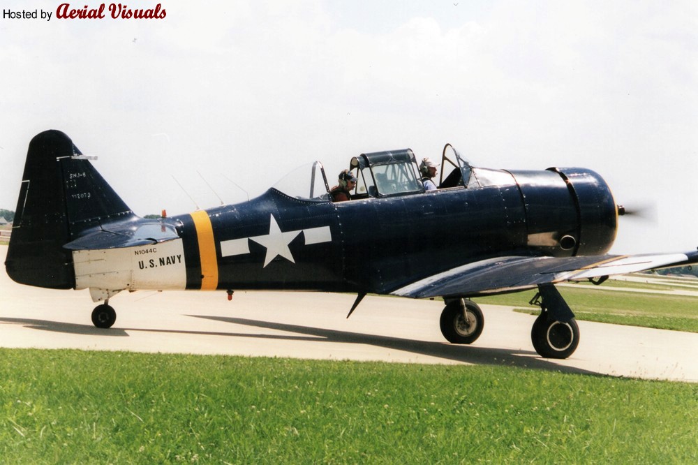 Aerial Visuals - Airframe Dossier - North American SNJ-6 Texan, s