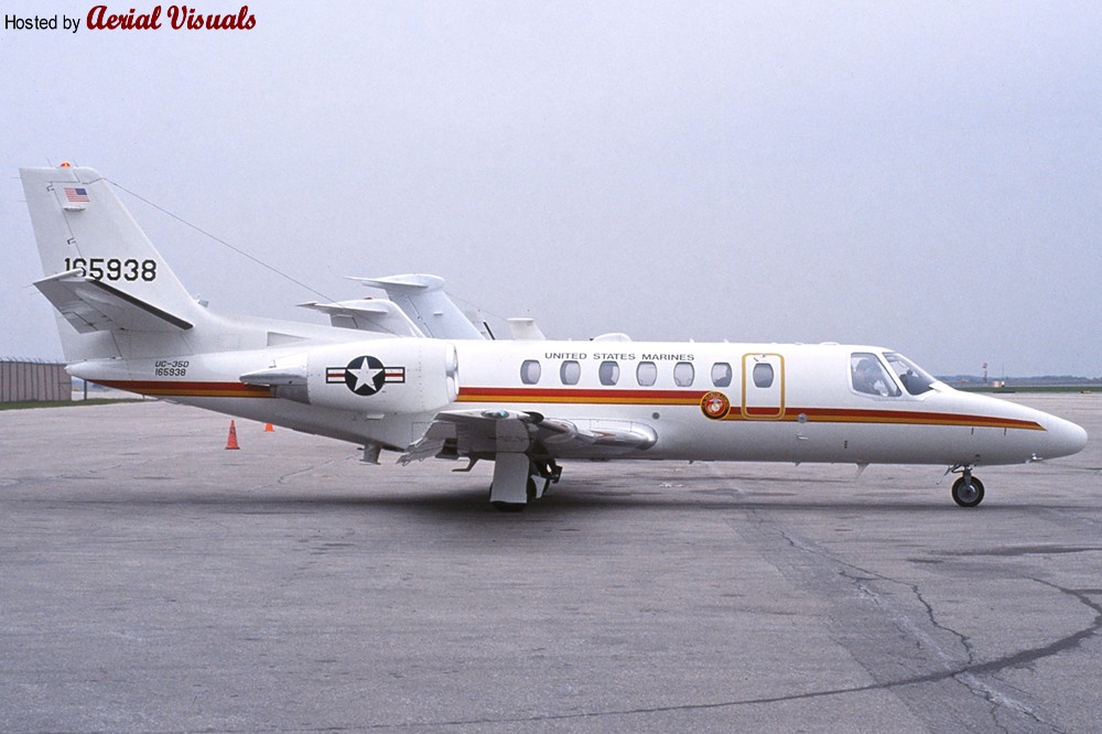 Aerial Visuals - Airframe Dossier - Cessna UC-35D, s/n 165938 USMC 