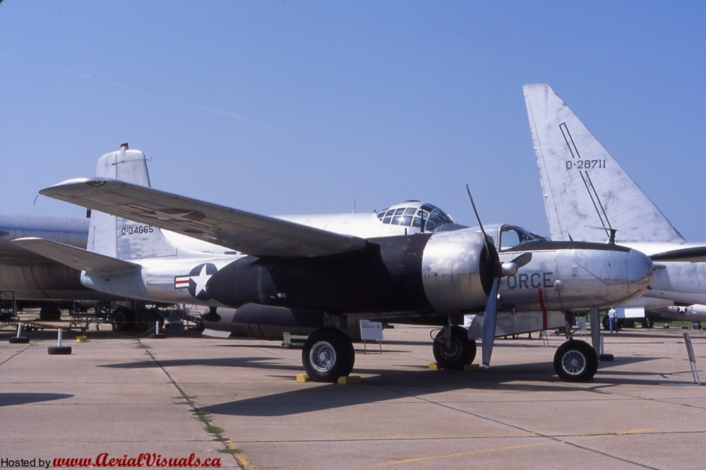 Aerial Visuals - Airframe Dossier - Douglas VB-26B Invader, s/n 44 ...