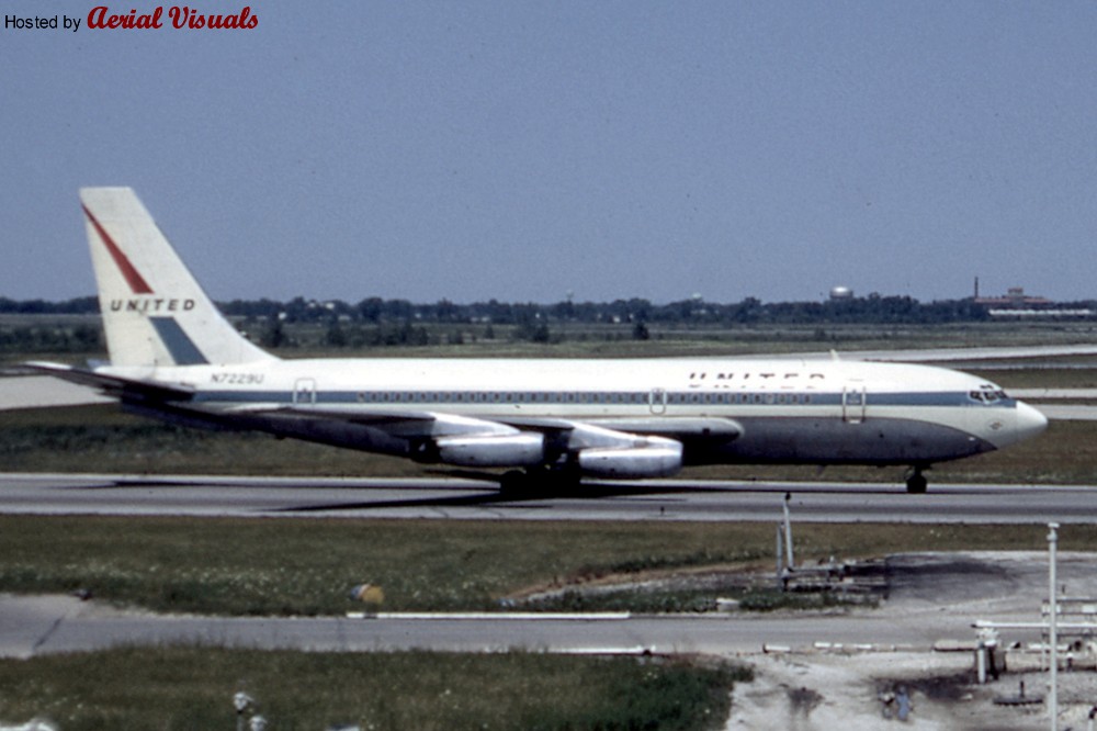 Aerial Visuals - Airframe Dossier - Boeing 720-022, c/n 18082, c/r N419MA