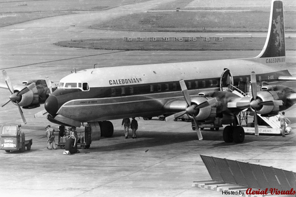 Aerial Visuals - Airframe Dossier - Douglas DC-7C Seven Seas, c/n