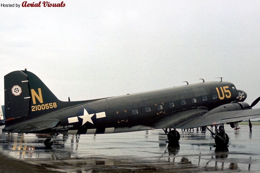 Aerial Visuals - Airframe Dossier - Douglas DC-3C, c/n 12862, c/r