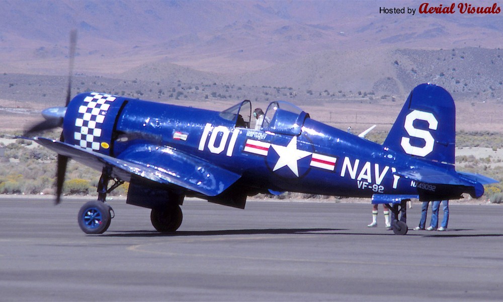 Aerial Visuals - Airframe Dossier - Vought F4U-4 Corsair, S/n 615 FAHo ...