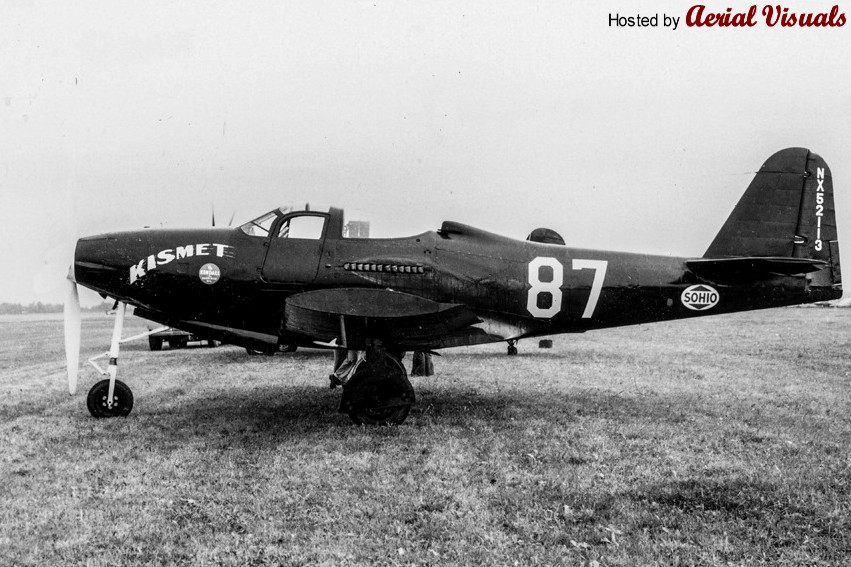 Aerial Visuals - Airframe Dossier - Bell P-63A-7-BE Kingcobra, s/n