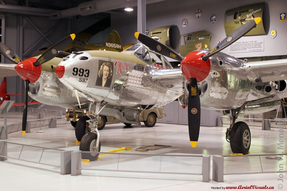 Aerial Visuals - Airframe Dossier - Lockheed P-38M-6-LO Lightning, s/n  44-53087 USAAF, c/n 422-8342, c/r N3800L