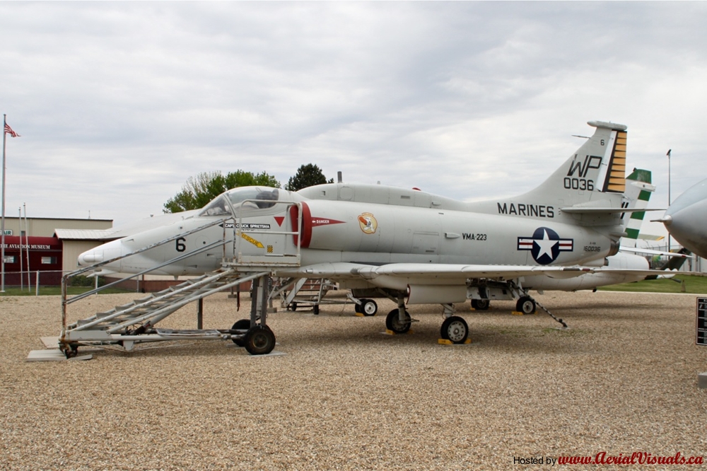 Aerial Visuals - Airframe Dossier - Douglas A-4M Skyhawk, s/n 160036 ...