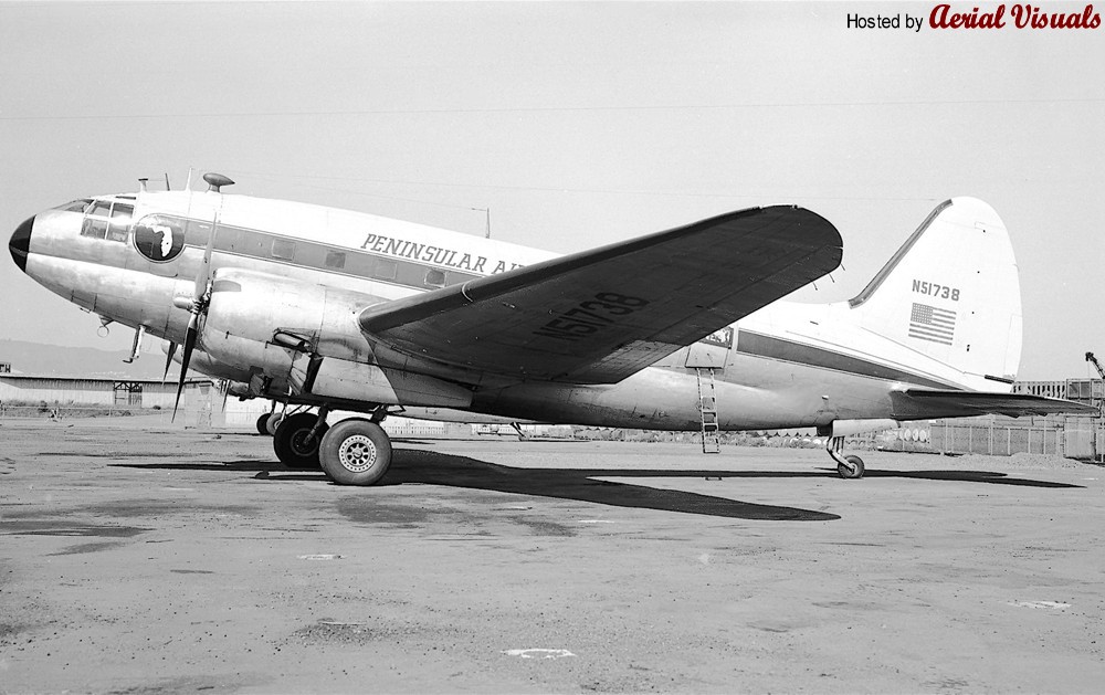 Aerial Visuals - Airframe Dossier - Curtiss C-46 Commando, s/n 44-77470 ...