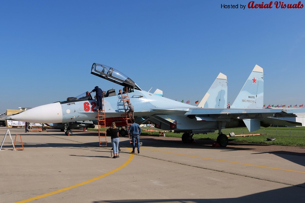 Aerial Visuals - Airframe Dossier - Sukhoi Su-30M, s/n RF-81773 Russian ...