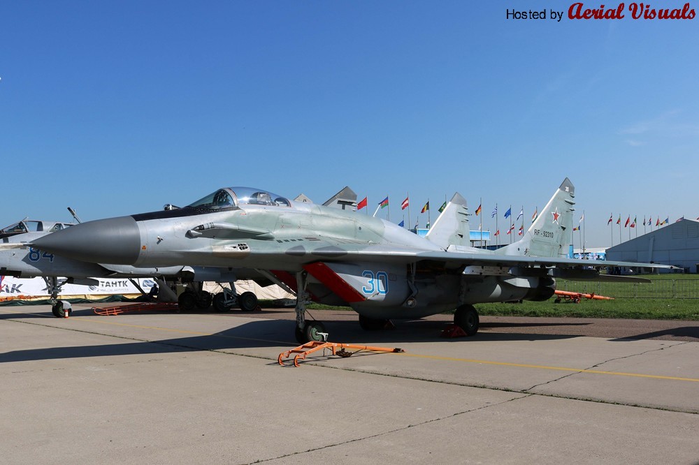 Aerial Visuals - Airframe Dossier - Mikoyan Gurevich MiG-29SMT, s/n RF ...