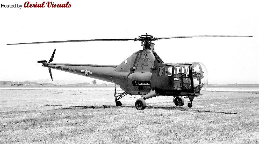 Aerial Visuals - Airframe Dossier - Sikorsky R-5D, s/n 43-46640 USASC ...